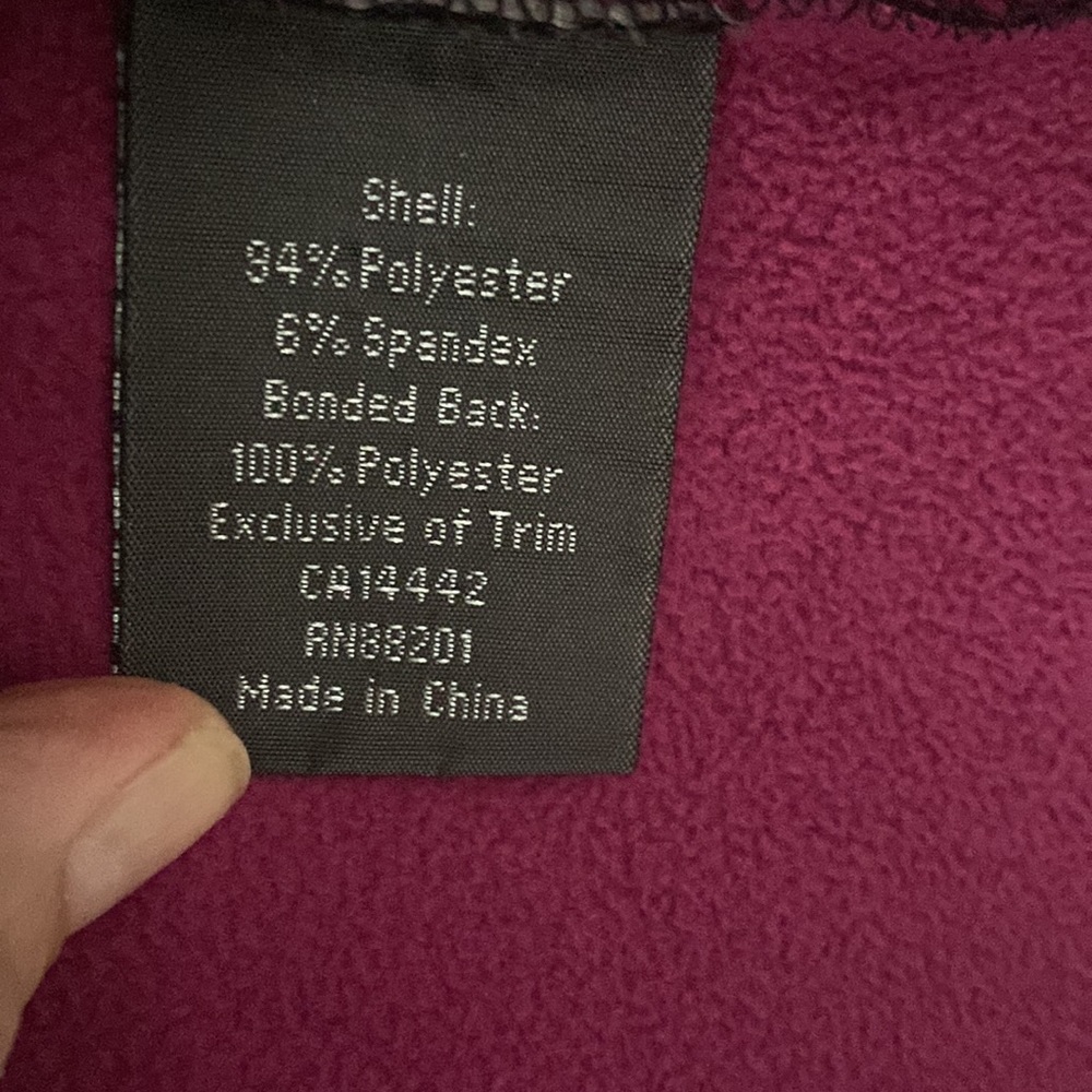 Mpg-Mondetta Performance Gear-Soft Shell Black Wi… - image 5